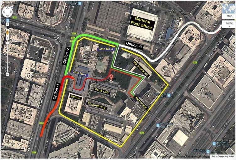 Our location on google maps - موقعنا على خارطة جوجل