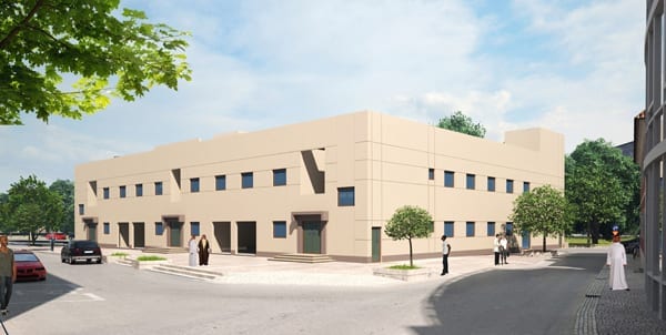Labour accommodation at Hatta - سكن العمال بحتا