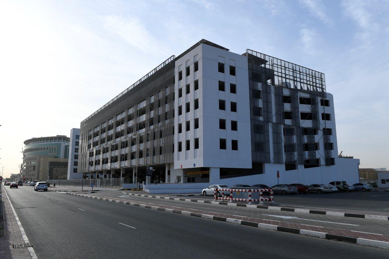 Multi Storey Parking Building At Al Garhoud - مبنى مواقف متعدد الطوابق بالقرهود