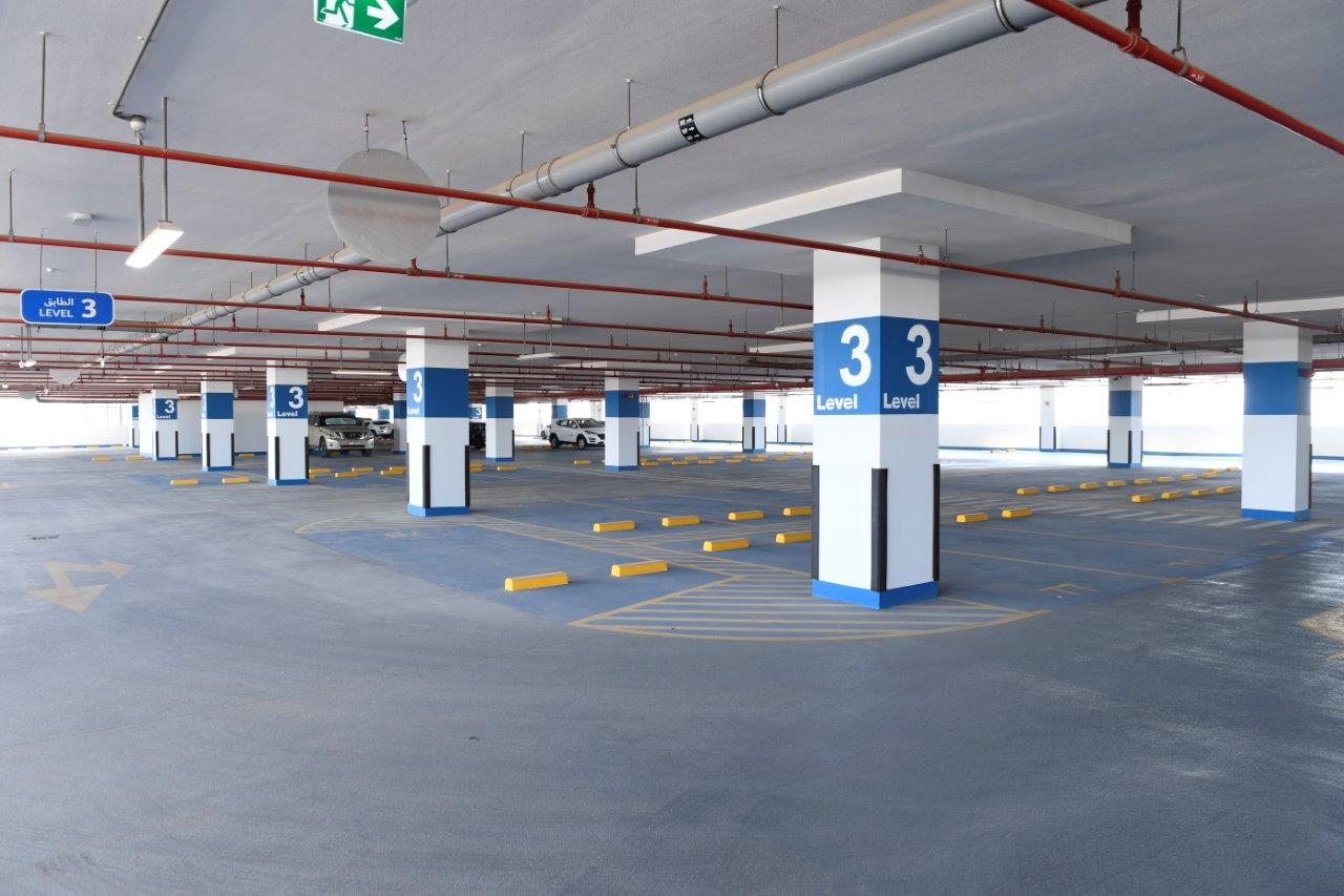 Multi Storey Parking Building At Al Garhoud - مبنى مواقف متعدد الطوابق بالقرهود