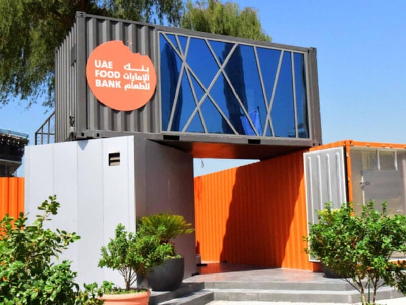 how uae food bank work