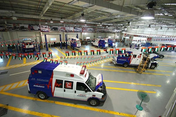 Dubai Association for Ambulance Services - مؤسسة دبي لخدمات الإسعاف