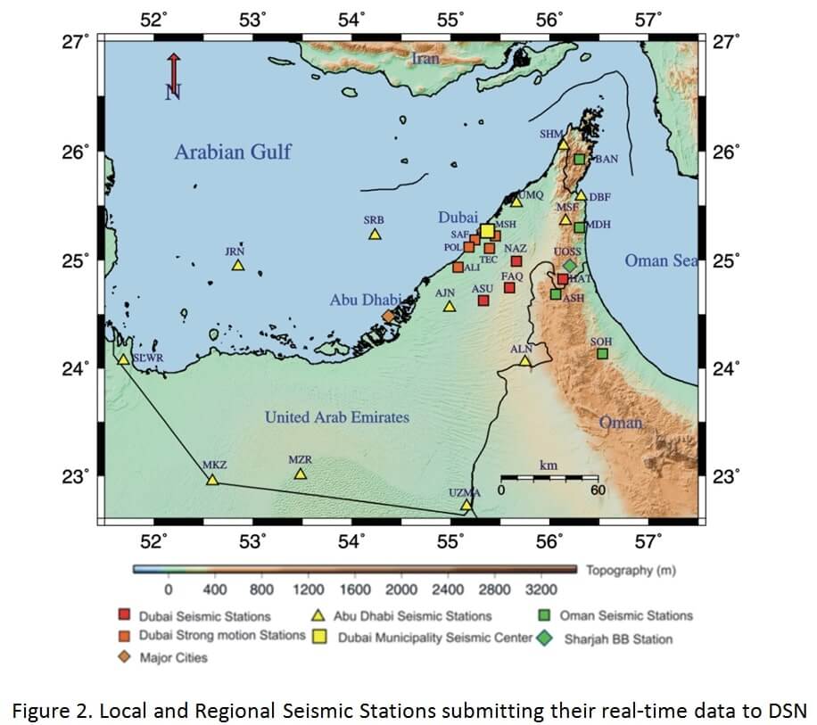 Installation of Dubai Seismic Network figure 2 Installation of Dubai Seismic Network figure 2