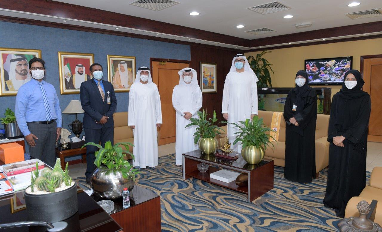 Happiness Flag winning team in Dubai Municipality