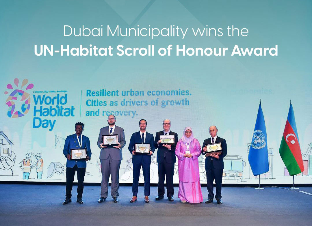 Dubai Municipality receives UN-Habitat Scroll of Honour Award for its ‘FOG WATCH’ initiative