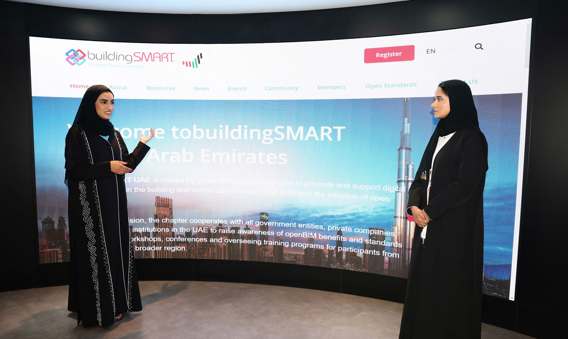 بلدية دبي تستعرض إنجازات ونشاطات فرع دولة الإمارات للمنظمة العالمية لنمذجة معلومات البناء