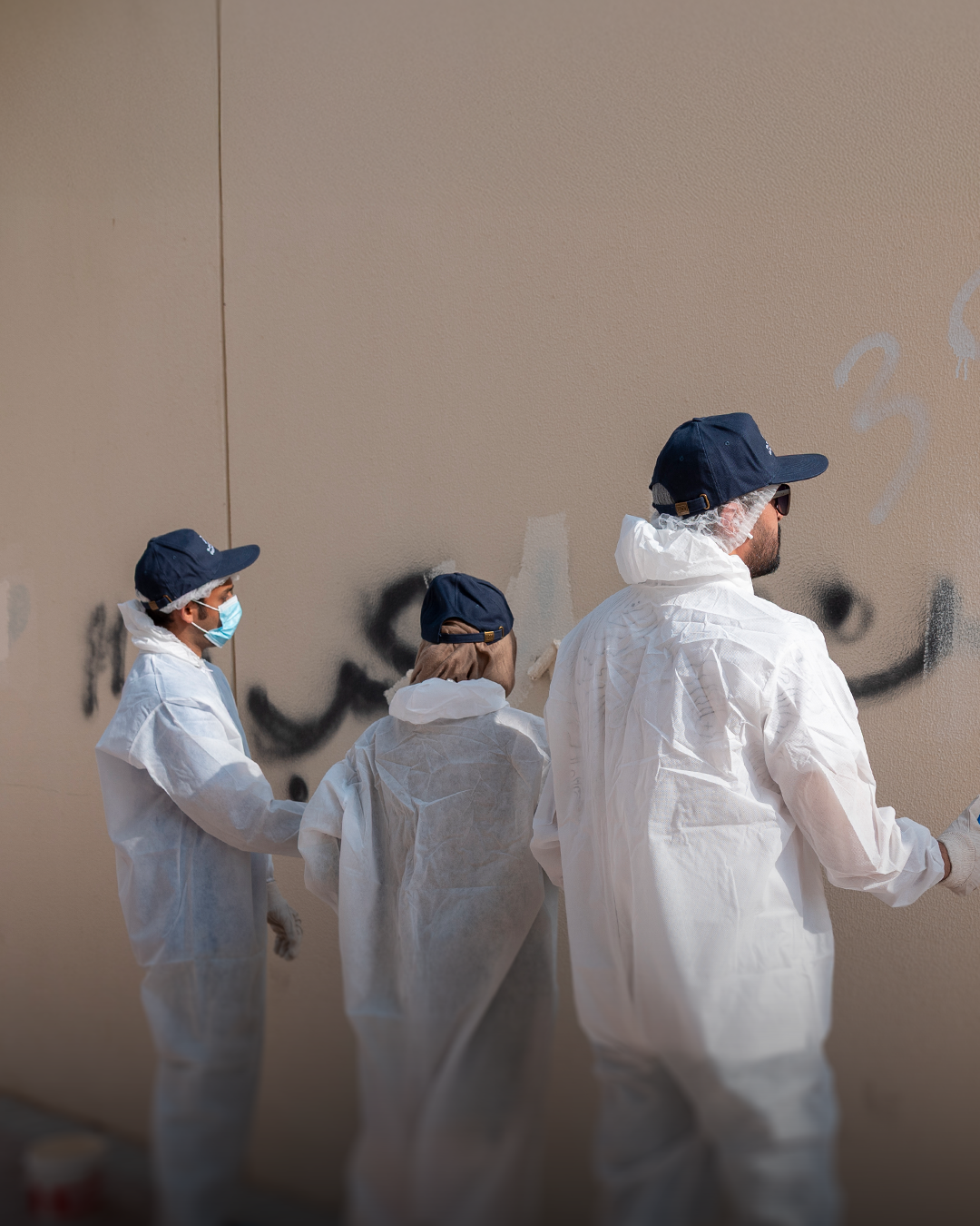 Community initiative launched to repaint graffiti-affected walls